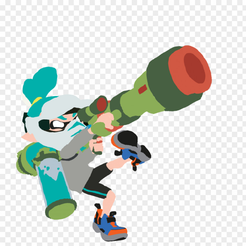 Nintendo Splatoon 2 Wii U Video Game PNG