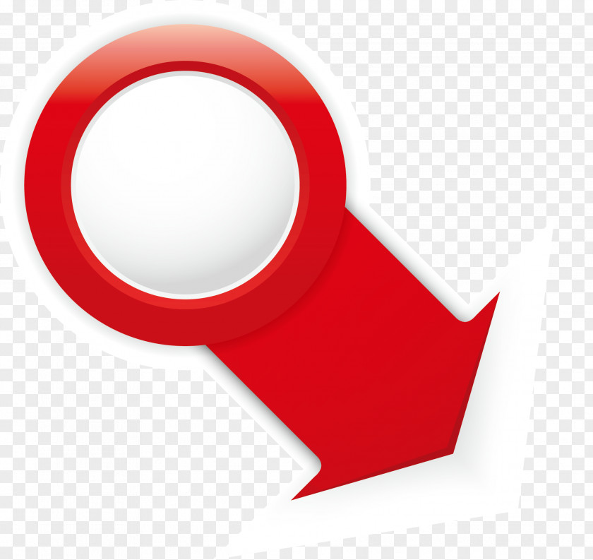 Red Vector Button Material Web Page Euclidean Illustration PNG