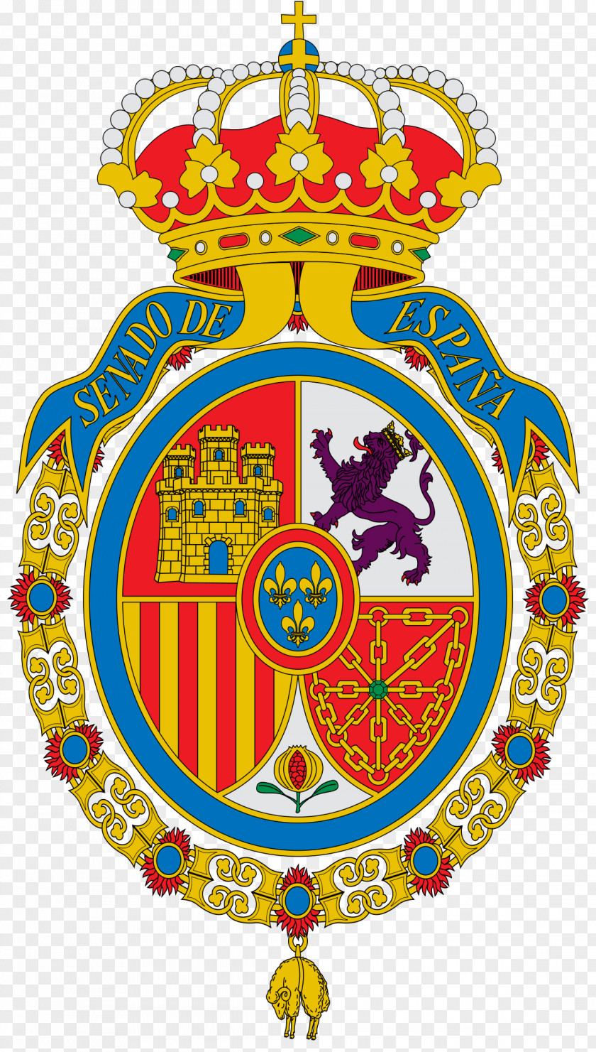 Senate Of Spain Spanish Council State Congress Deputies General The Judiciary Coat Arms PNG