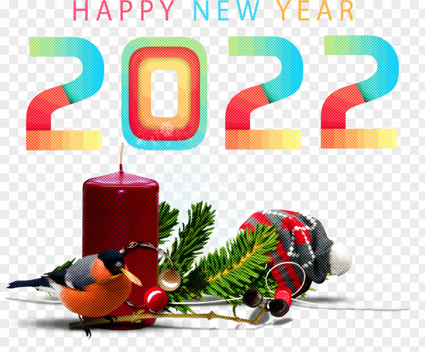 Happy 2022 New Year PNG