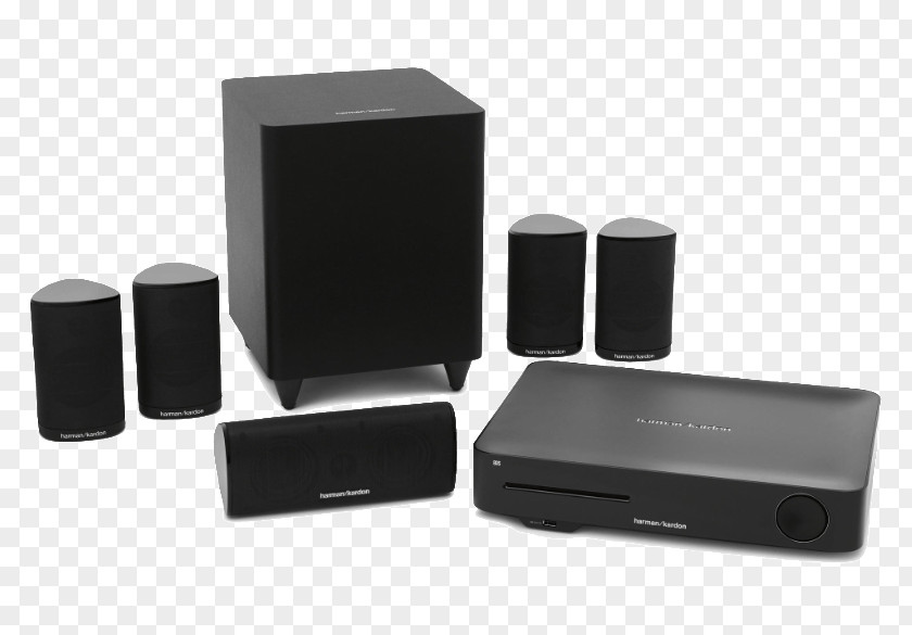 Harman Kardon BDS 635 Home Cinema System Blu-ray Disc Theater Systems 5.1 Surround Sound PNG