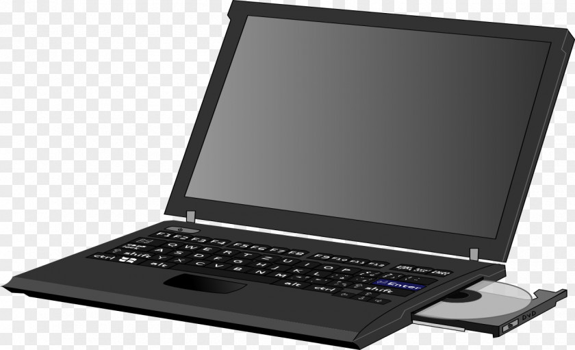 Laptop Computer Hardware Netbook Dell Personal PNG