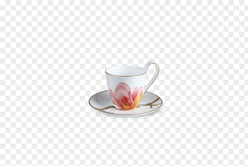 Mug Coffee Cup Flora Danica Copenhagen Saucer PNG