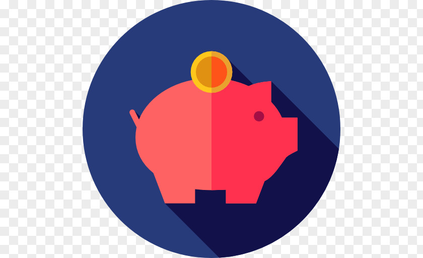 Piggy Bank Circle Symbol Clip Art PNG