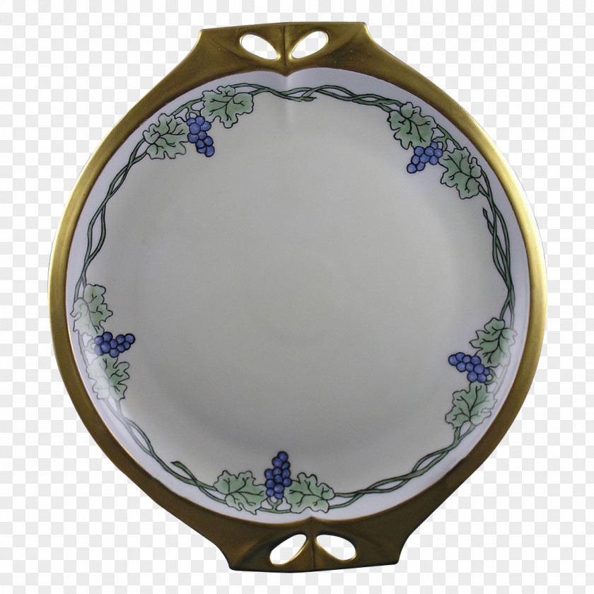 Plate Blue And White Pottery Ceramic Porcelain Tableware PNG