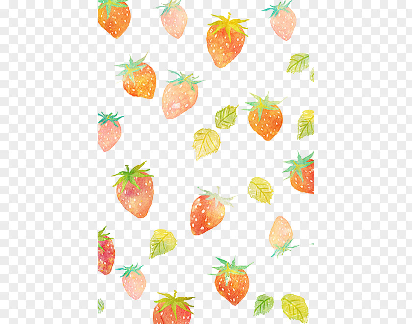 Strawberry Background Wallpaper PNG