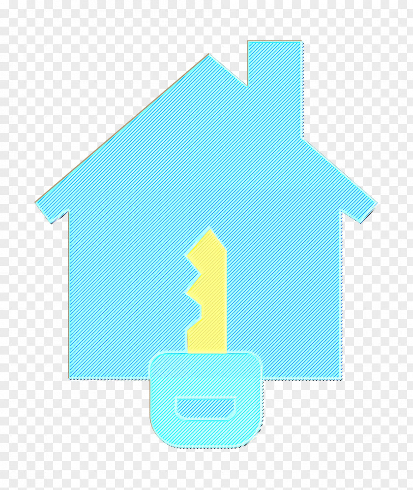 Cyber Icon Key House PNG