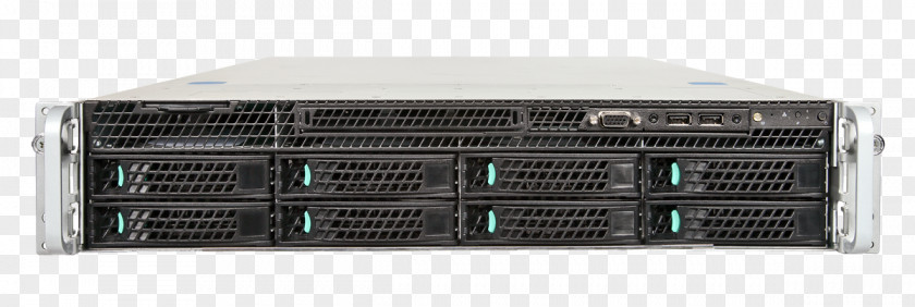 Intel Disk Array Computer Servers Xeon 19-inch Rack PNG