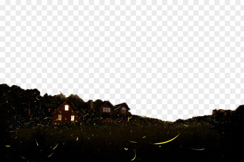 Night Town Light PNG