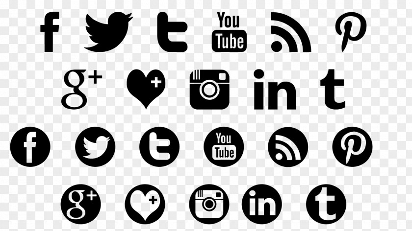 Social Icons Media Networking Service Blog Mass PNG