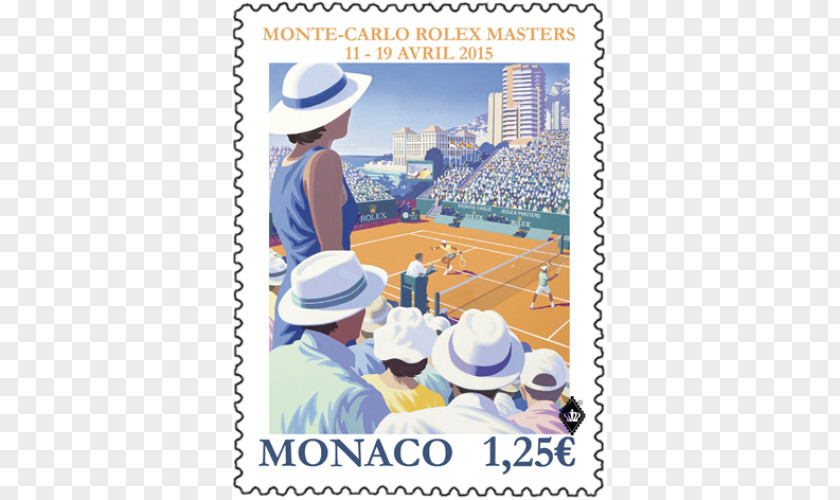 Tennis Monte Carlo 2018 Monte-Carlo Masters 2015 Rolex 2017 Postage Stamps PNG