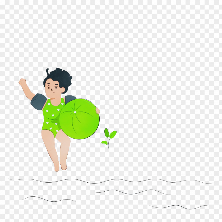 Character Cartoon Green Meter Leaf PNG