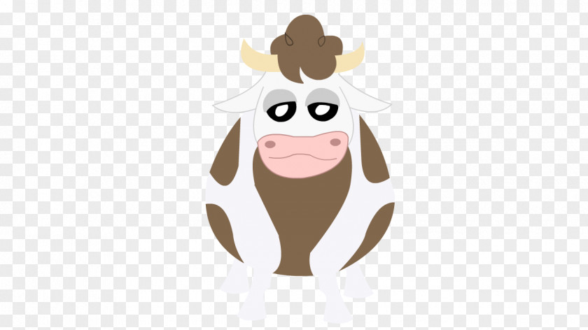 Cow Animation Cattle Nose Character Clip Art PNG