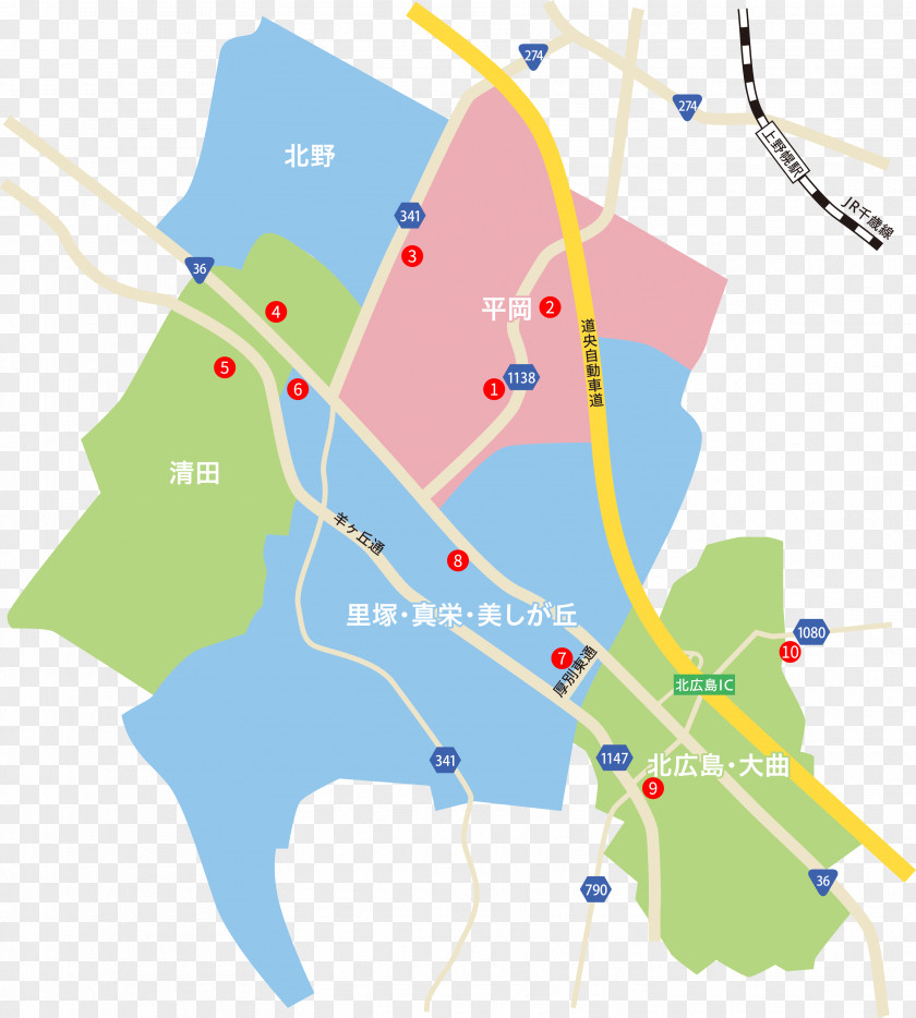 Kitano 3 Jo Hiraoka 2 Satozukamidorigaoka Hiraokakoen Real Estate PNG