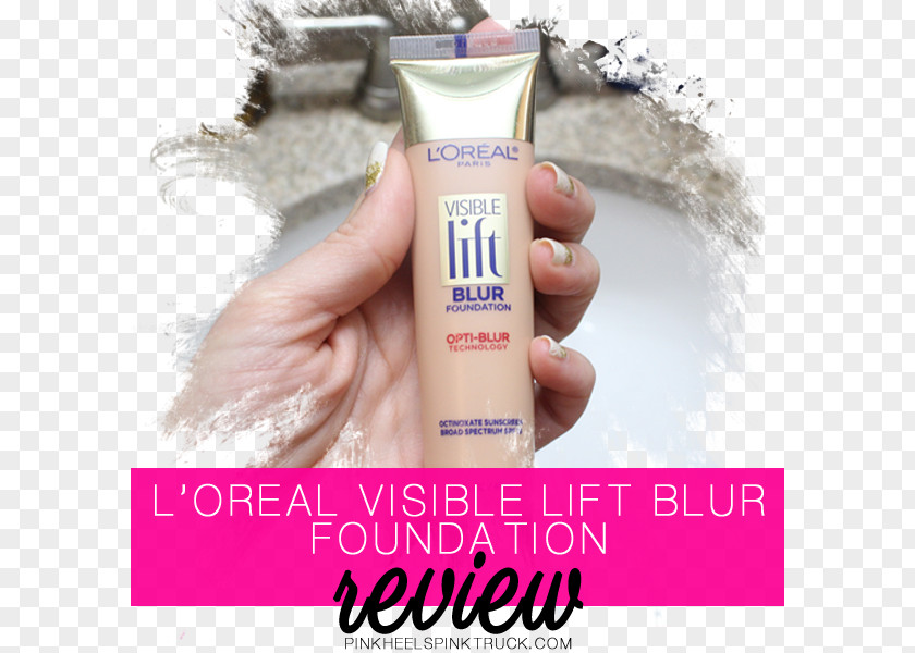 Pink Blur Cream Lotion Cosmetics Foundation L'Oréal PNG