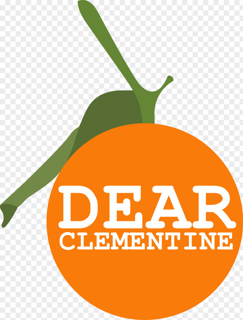 Clementine Logo Brand Superfood PNG