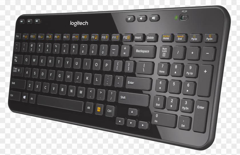 Computer Mouse Keyboard Logitech Wireless K360 PNG