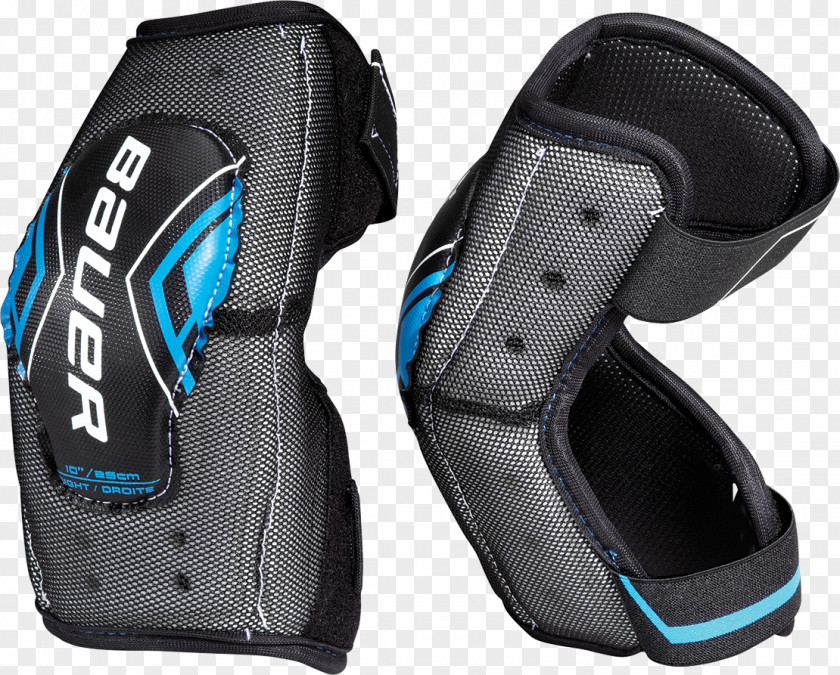 Elbow Pad Bauer Hockey Ice Equipment Street PNG
