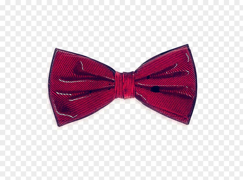 Formal Wear Magenta Bow Tie PNG