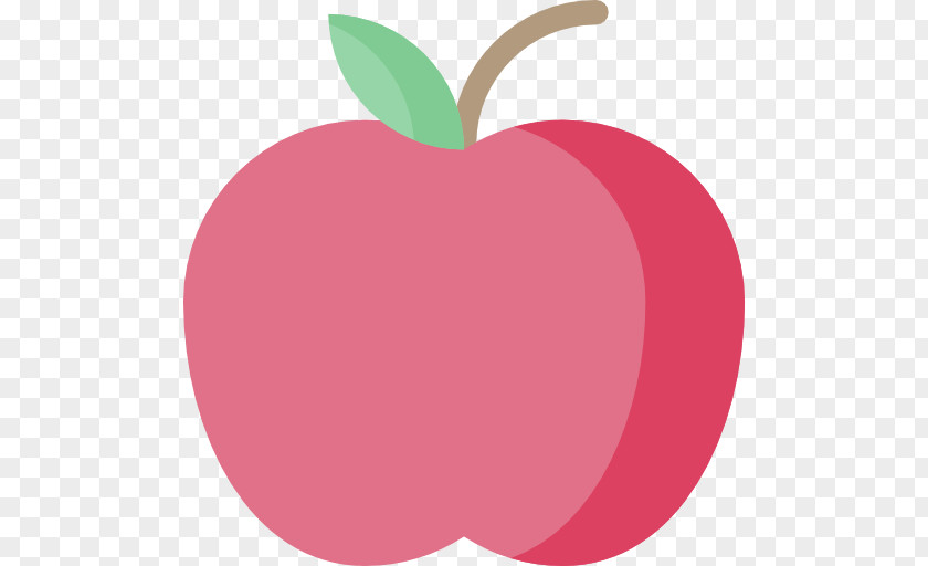 Apple Pink M Clip Art PNG