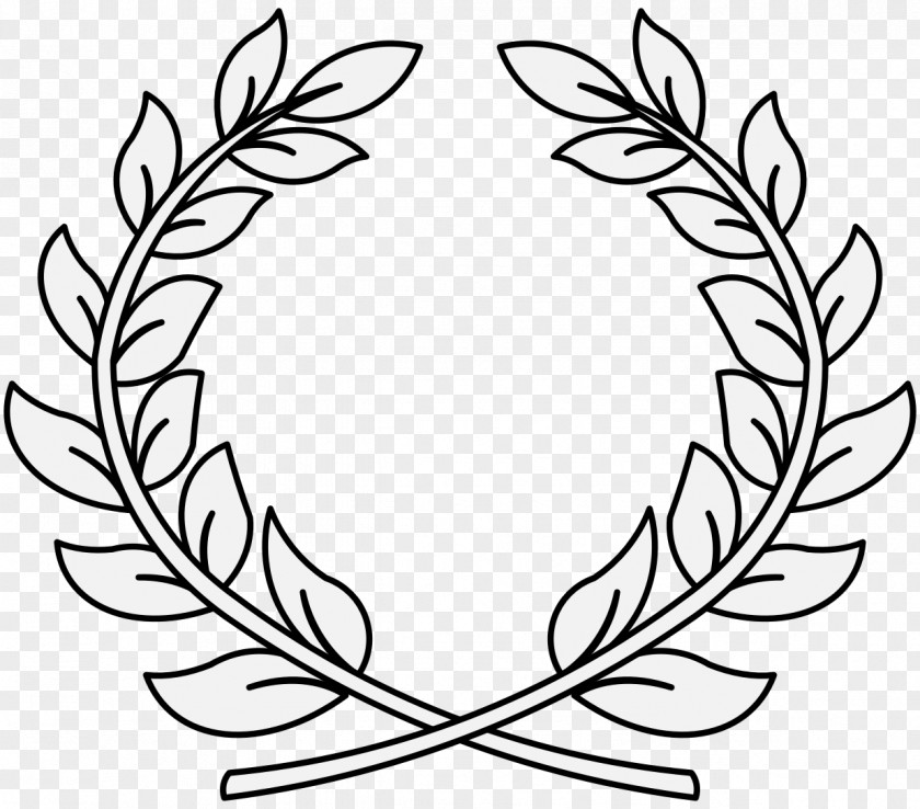 Laurel Wreath Bay Branch Clip Art PNG