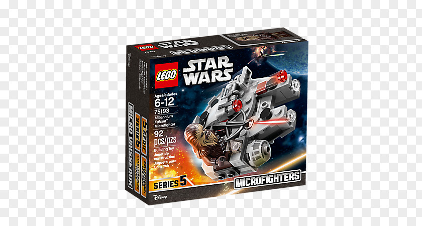 Lego Group LEGO Star Wars : Microfighters Millennium Falcon PNG