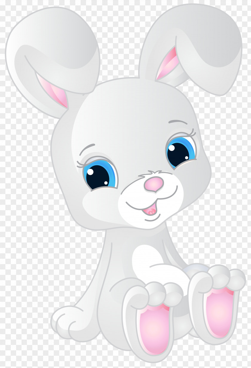 Rabbit Easter Bunny Angel Cuteness Clip Art PNG