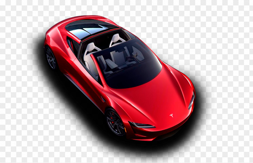 Tesla Roadster Sports Car Semi Motors PNG