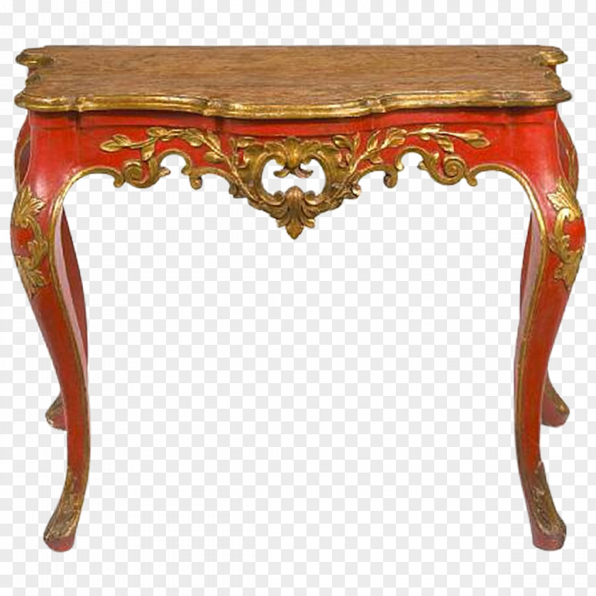 Antique Tables Table Rococo Furniture Carpet PNG