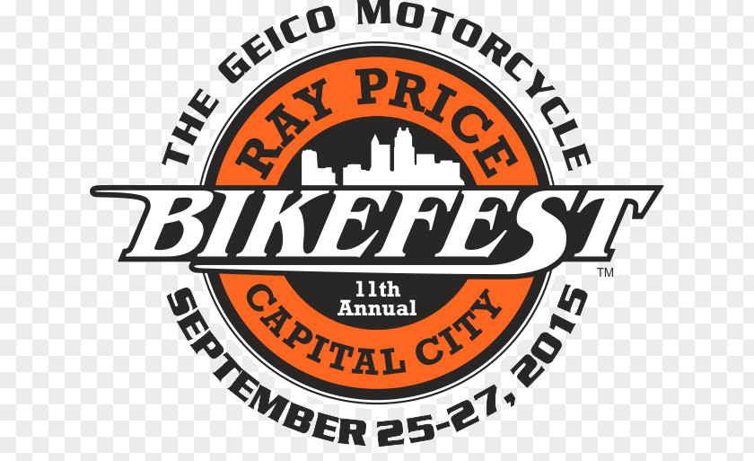 Capital City Raleigh Daytona Beach Bike Week Motorcycle Rally Logo PNG