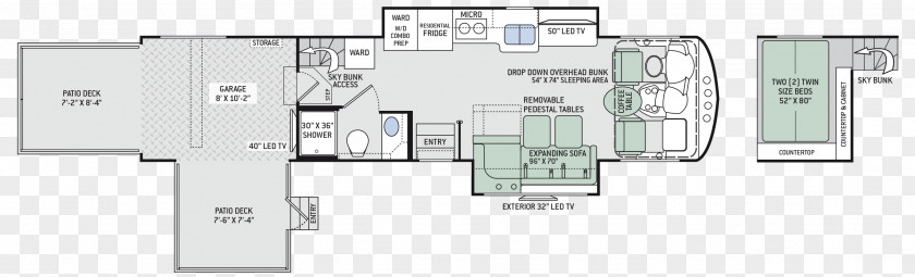 Car Floor Plan Thor Motor Coach Campervans Motorhome PNG