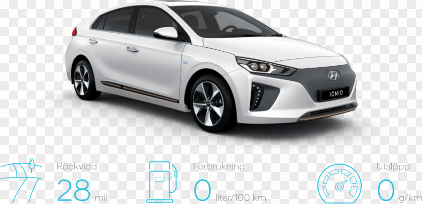 Hyundai 2018 Ioniq Hybrid Motor Company Car Veloster PNG