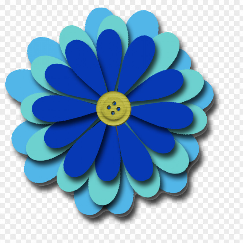 Petal Turquoise PNG