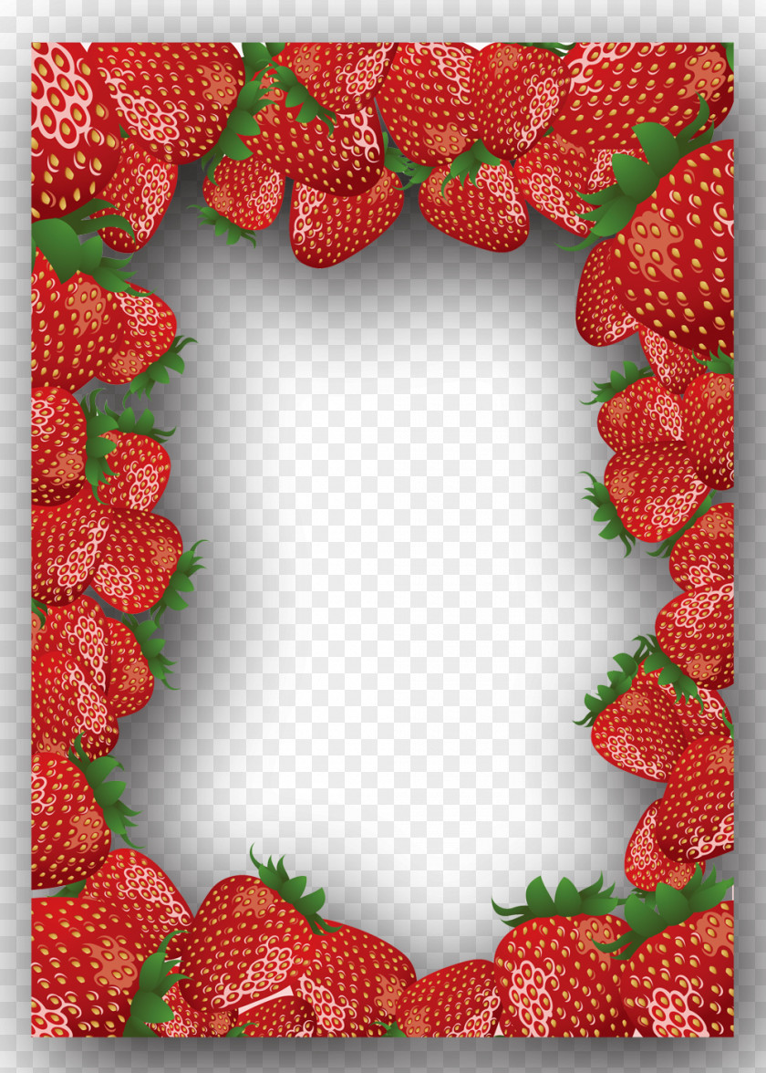 Strawberry Border Cream Cake Aedmaasikas Fruit PNG