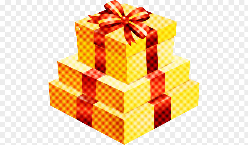 Yellow Gift Text PNG