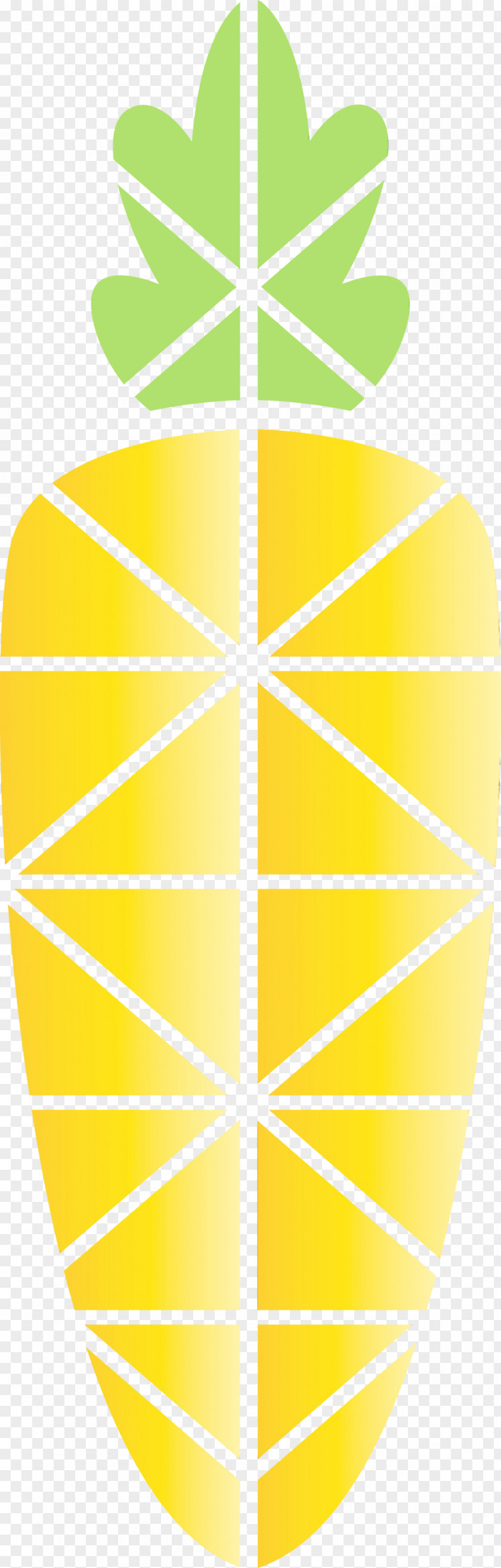 Yellow Line Symmetry PNG