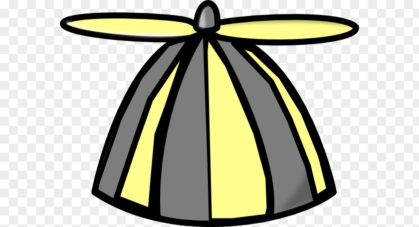 Yellowish Gray Airplane Beanie Propeller Hat Clip Art PNG