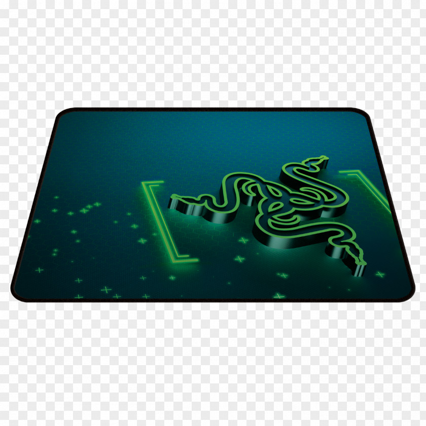 Computer Mouse Gaming Pad Razer Goliathus Control Gravity Black-green Mats Mobile PNG