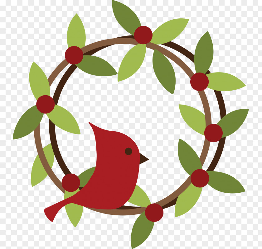 Cute Wreath Cliparts Christmas Clip Art PNG