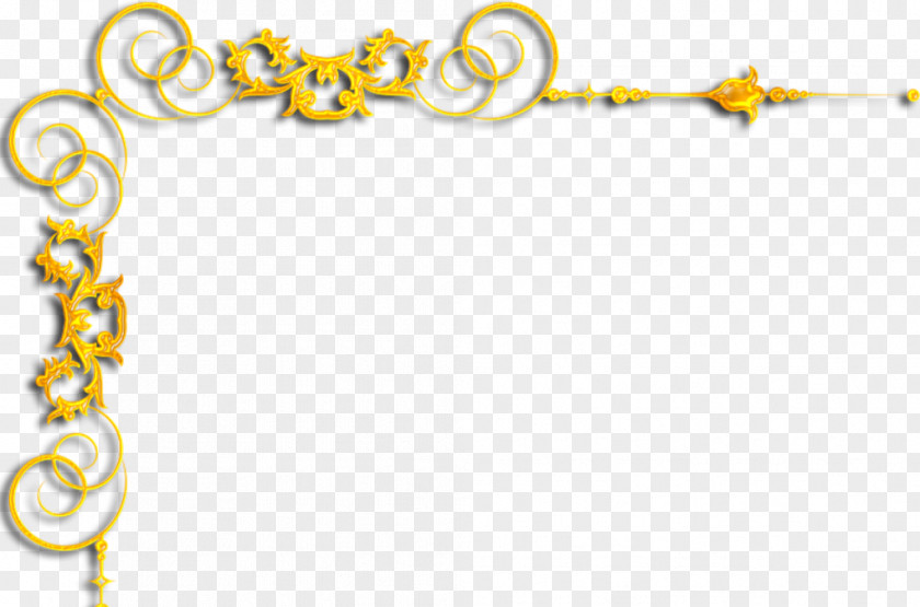 Gold Corner Border Raster Graphics Digital Image Web Browser PNG