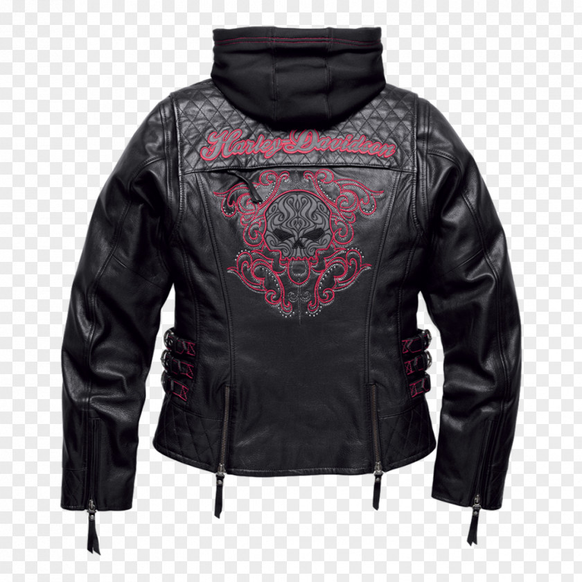 Jacket Leather Harley-Davidson Clothing PNG