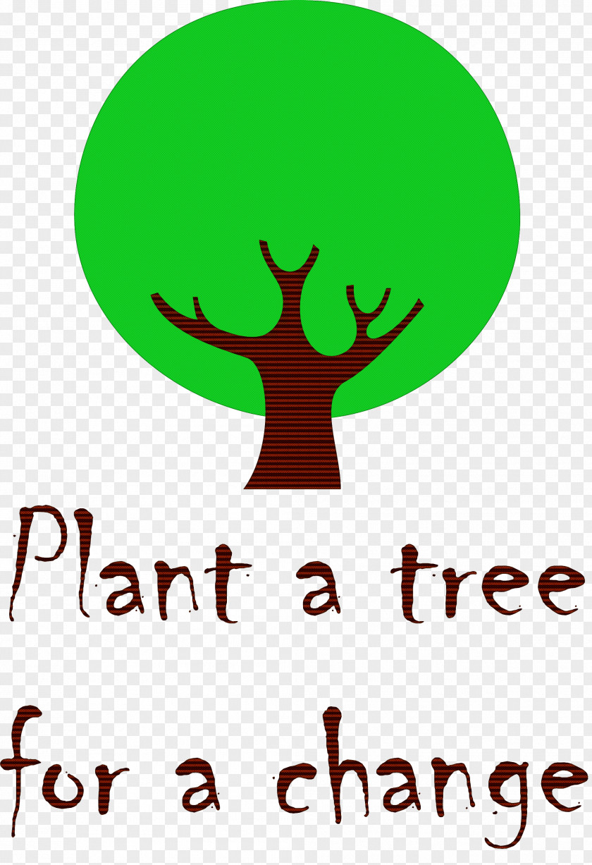 Plant A Tree For Change Arbor Day PNG