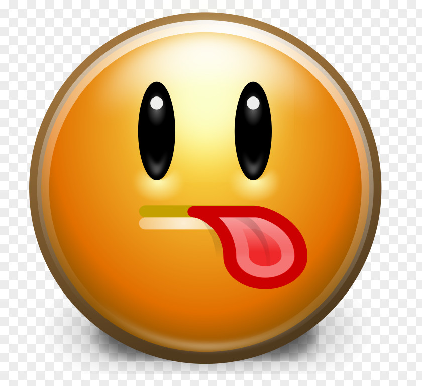 Raspberries Emoticon Emoji Smiley Embarrassment PNG