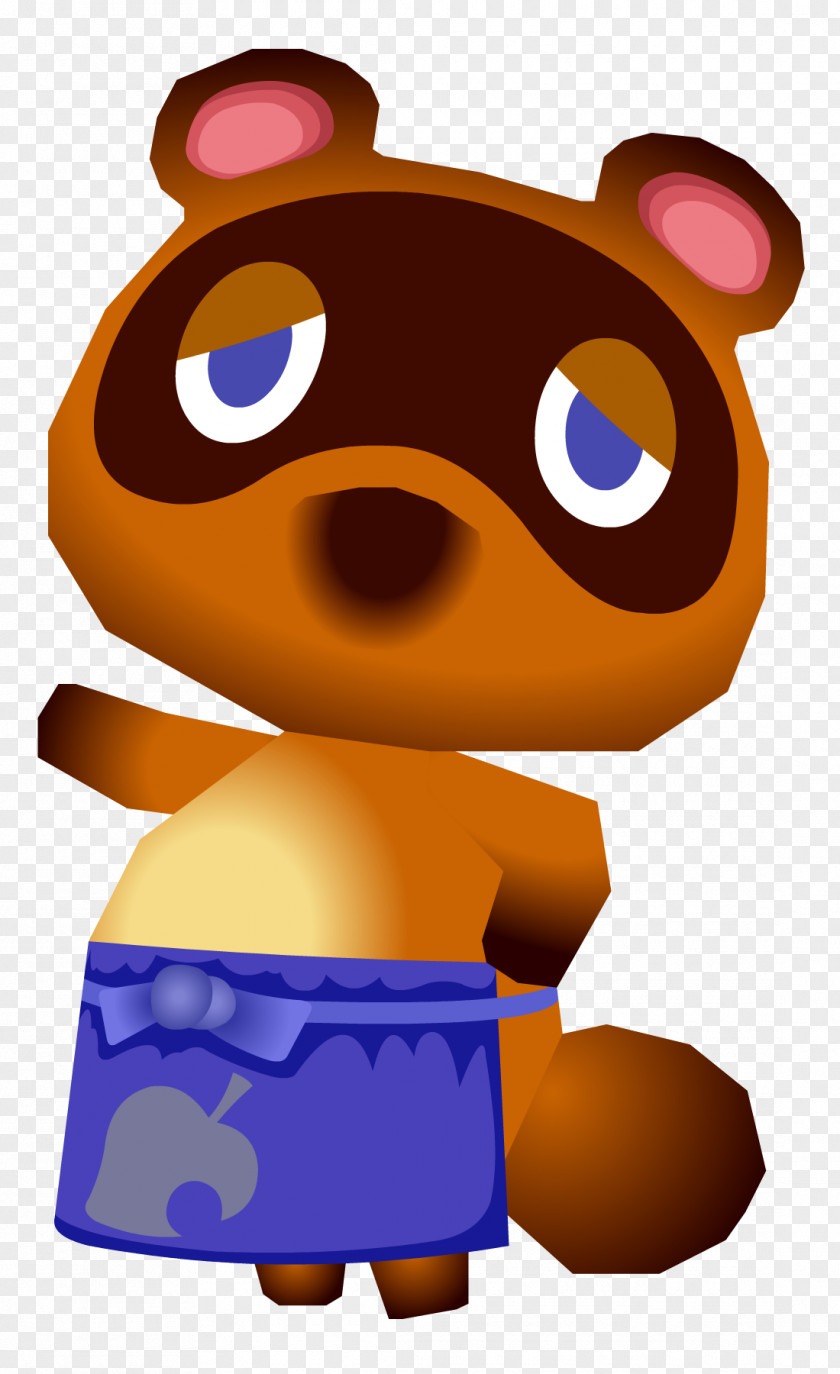 Tom Nook Animal Crossing: New Leaf Minecraft Wild World PNG