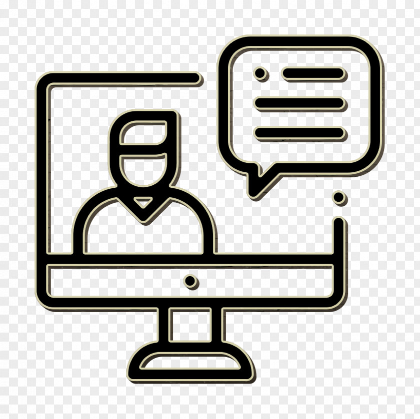 Video Conference Icon Request Interview PNG