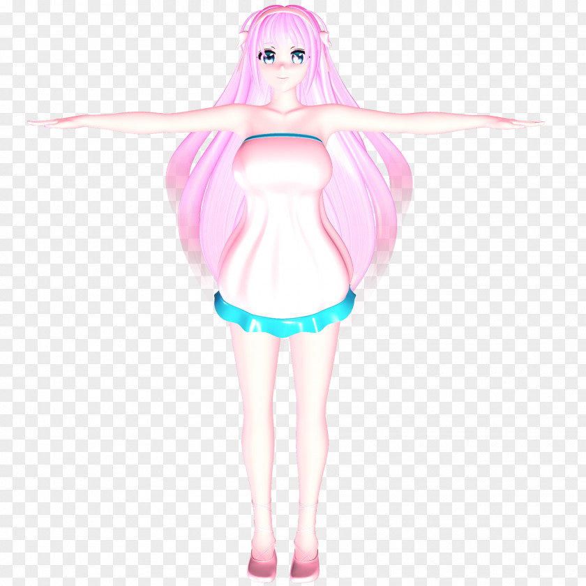 Almost Done Fairy Shoulder Figurine Pink M PNG