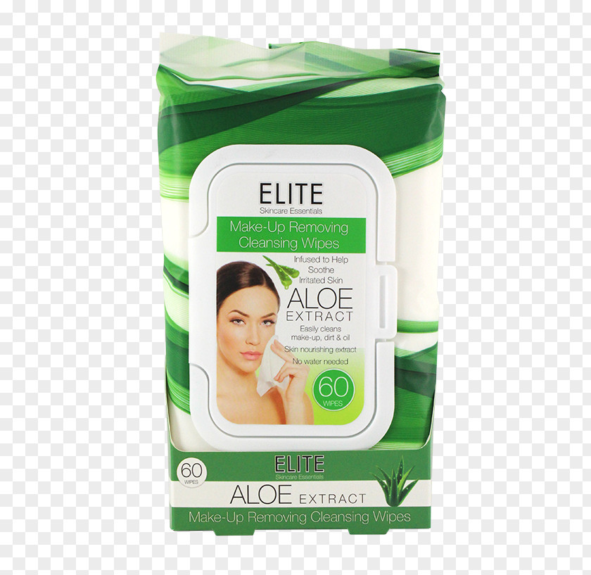 Aloe Makeup Cosmetics Wet Wipe Skin Care Facial Face PNG