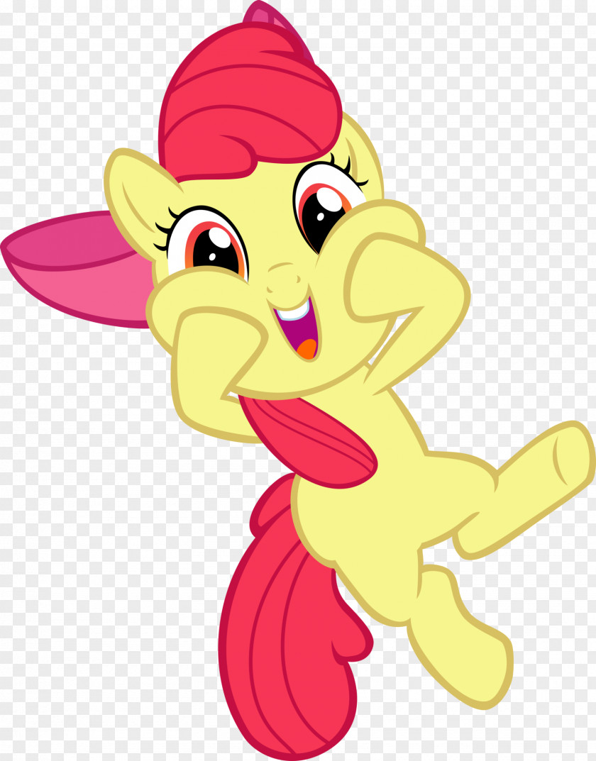 Apple Bloom Pony Digital Art PNG