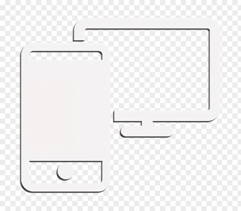 IOS7 Premium Fill Icon Tablet Mobile Phone And Computer Screen PNG