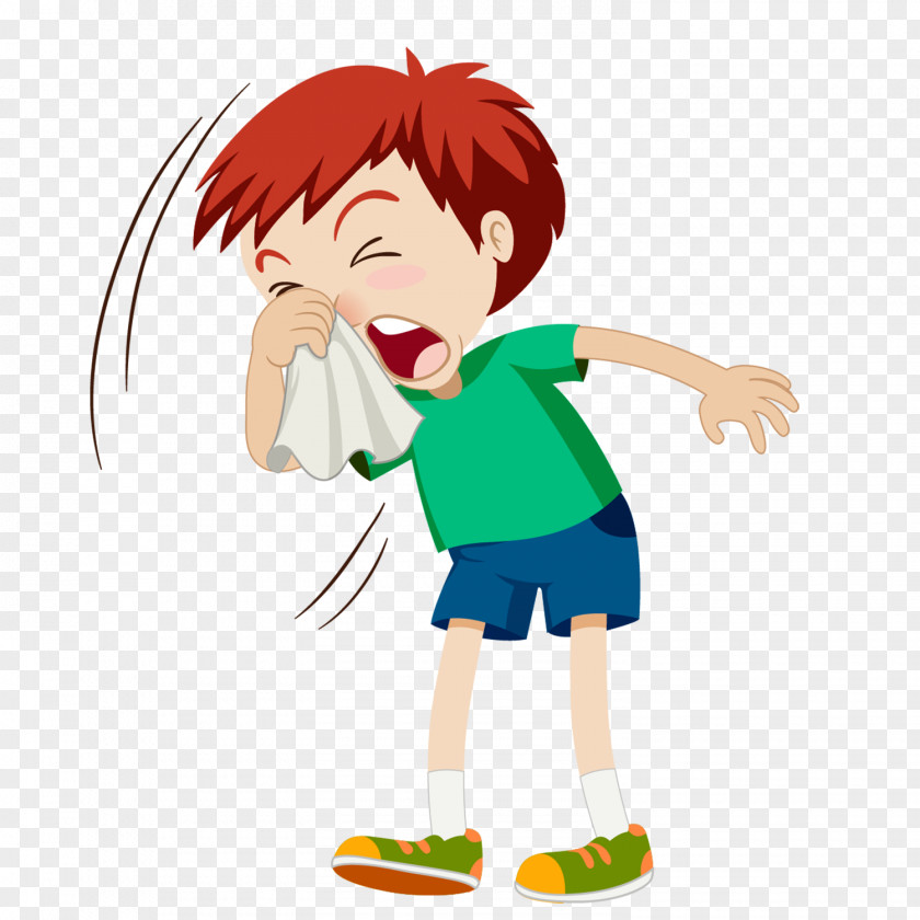 Sick Patient Clip Art Vector Graphics Illustration Image Sneeze PNG